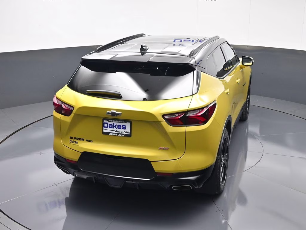 2022 Nitro Yellow Metallic Chevrolet Blazer RS AWD SUV