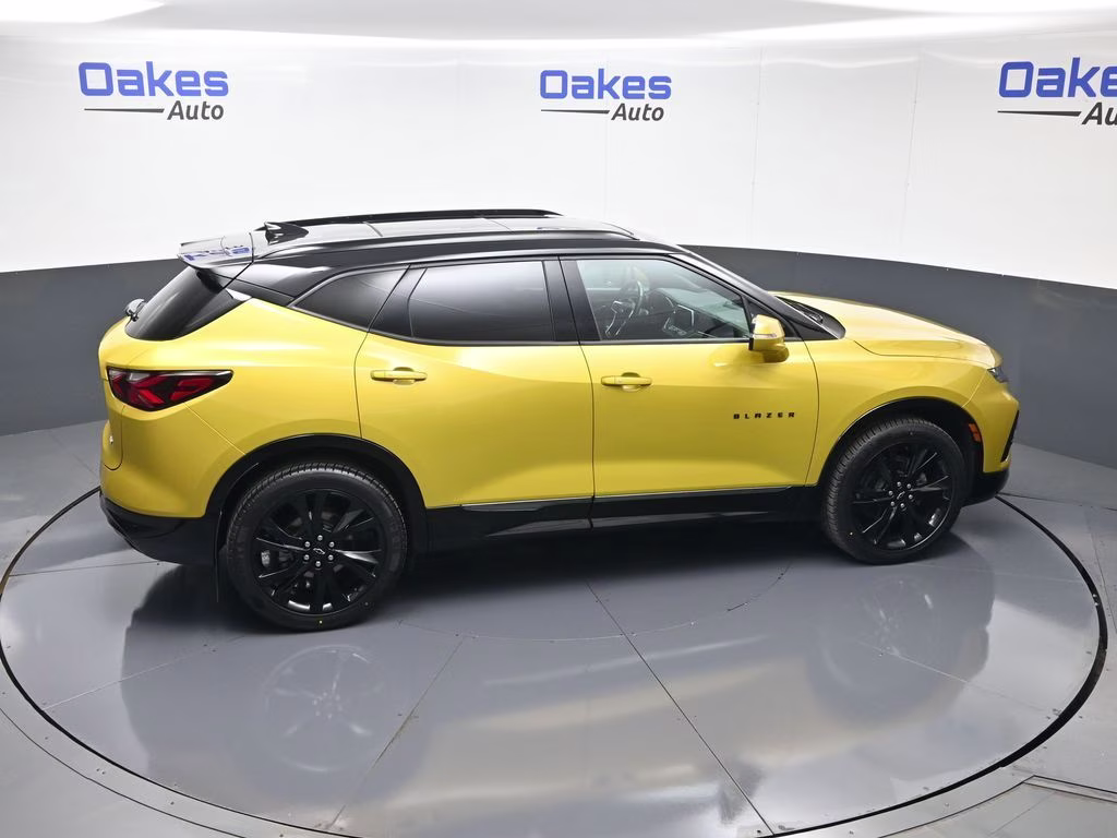 2022 Nitro Yellow Metallic Chevrolet Blazer RS AWD SUV