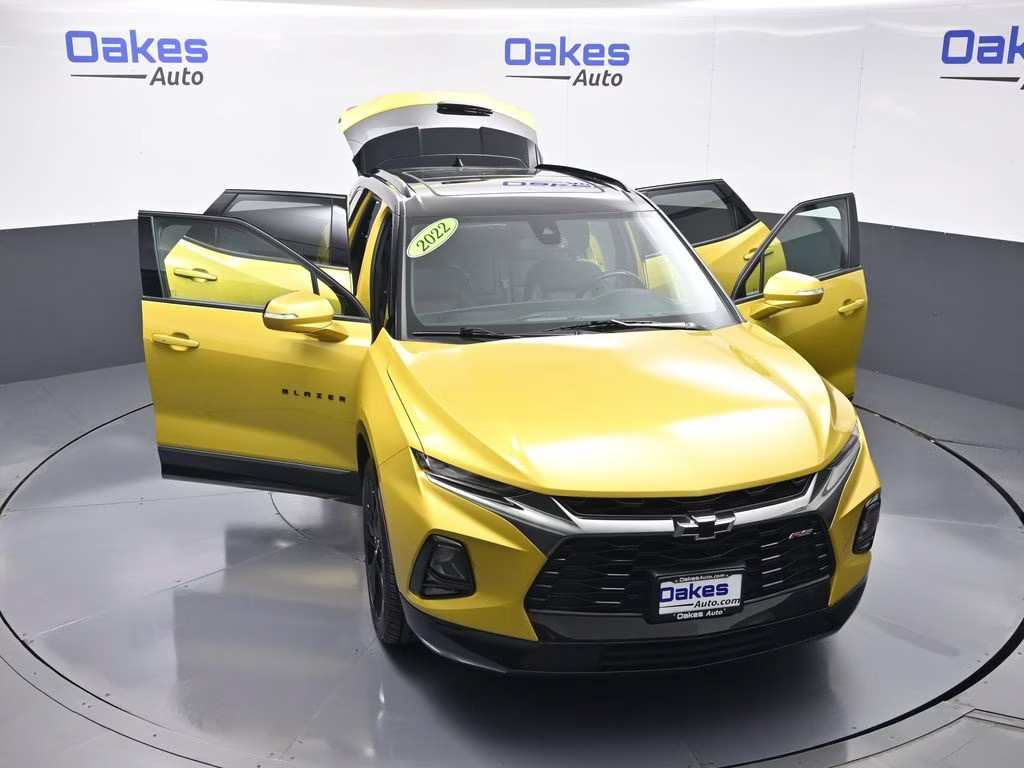 2022 Nitro Yellow Metallic Chevrolet Blazer RS AWD SUV