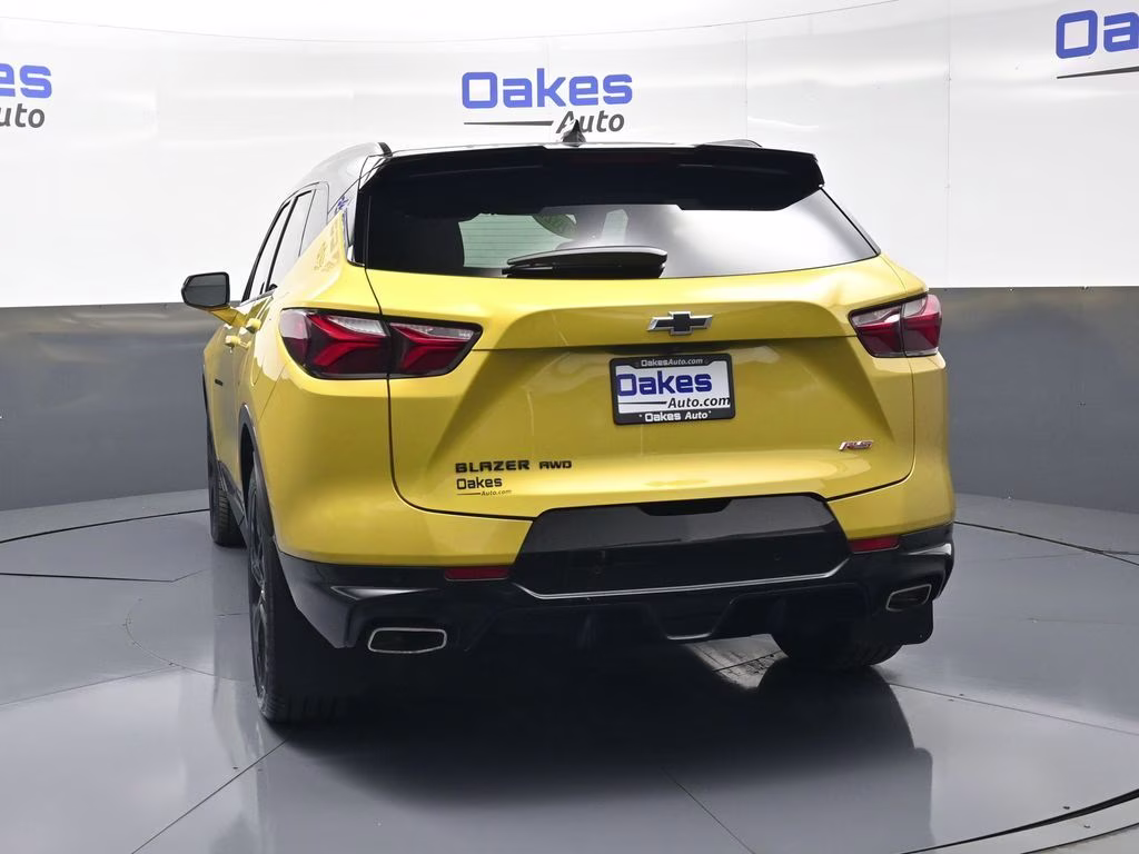 2022 Nitro Yellow Metallic Chevrolet Blazer RS AWD SUV