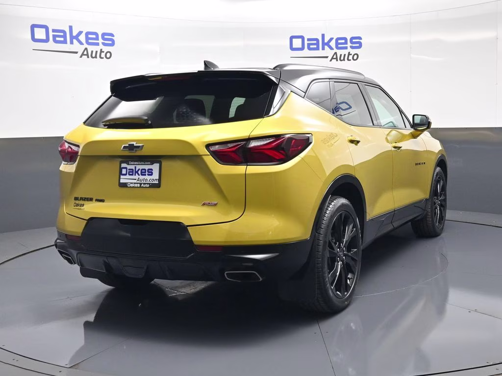 2022 Nitro Yellow Metallic Chevrolet Blazer RS AWD SUV