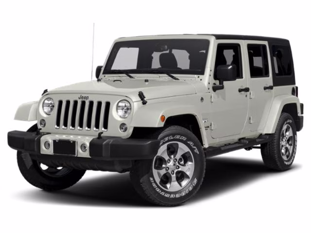 2015 Bright White Clearcoat Jeep Wrangler Unlimited Sahara 4X4 SUV