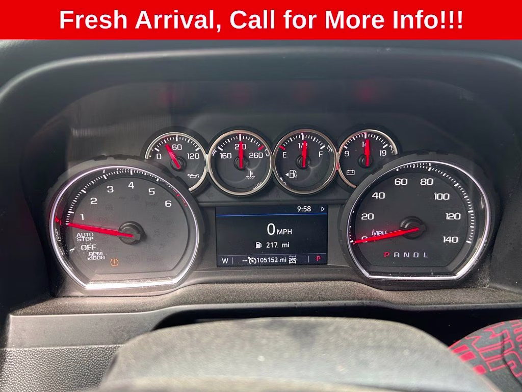 2019 Summit White Chevrolet Silverado 1500 LT 4X4 Truck