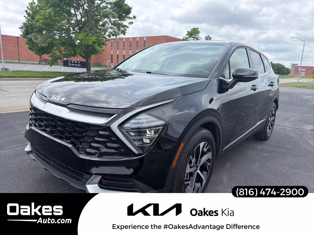2024 Ebony Black Kia Sportage EX FWD SUV