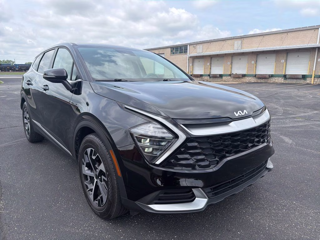 2024 Ebony Black Kia Sportage EX FWD SUV