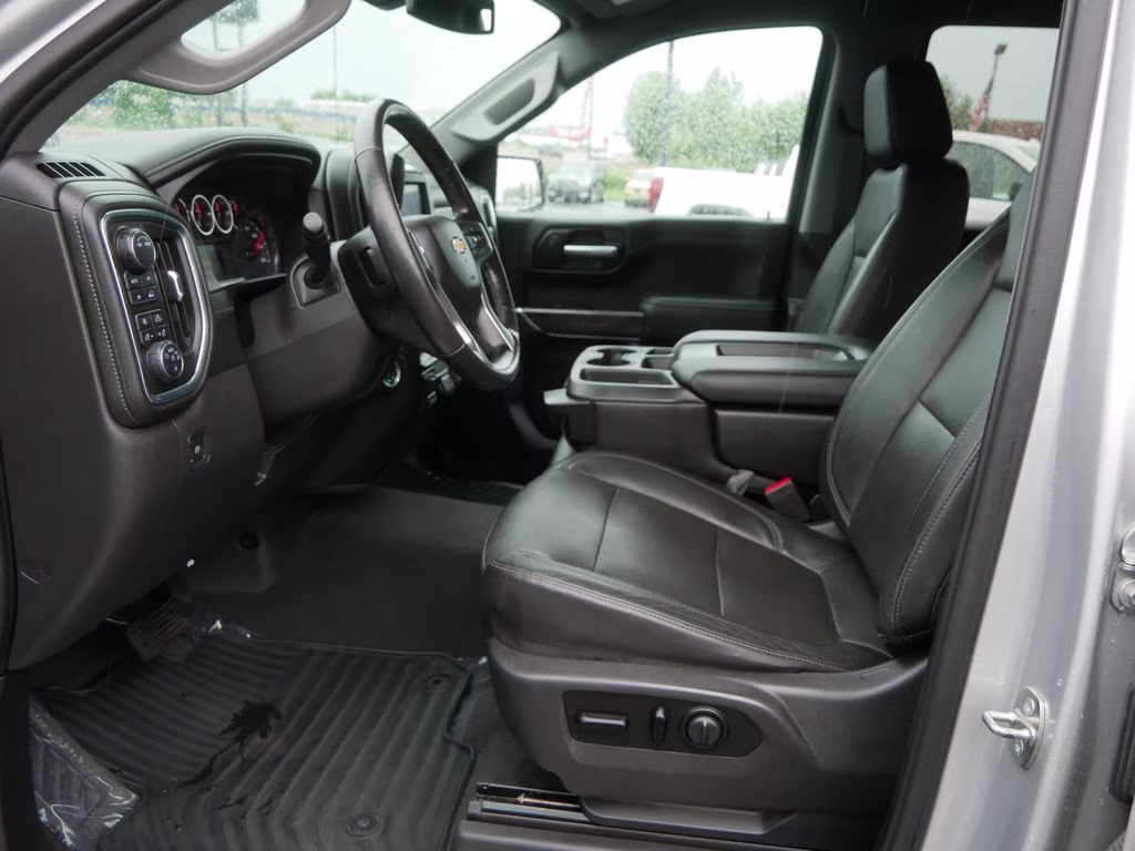 2020 Silver Ice Metallic Chevrolet Silverado 1500 LTZ 4X4 Truck