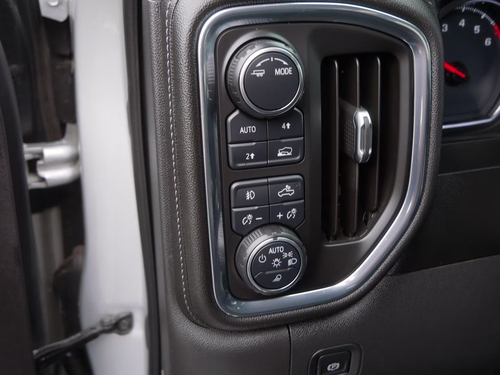 2020 Silver Ice Metallic Chevrolet Silverado 1500 LTZ 4X4 Truck