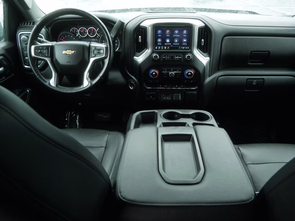 2020 Silver Ice Metallic Chevrolet Silverado 1500 LTZ 4X4 Truck