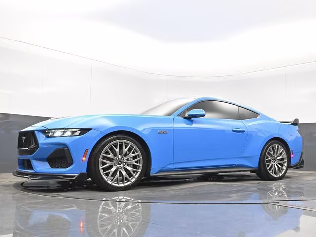 2024 Grabber Blue Metallic Ford Mustang GT Premium RWD Coupe
