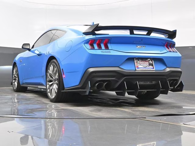 2024 Grabber Blue Metallic Ford Mustang GT Premium RWD Coupe