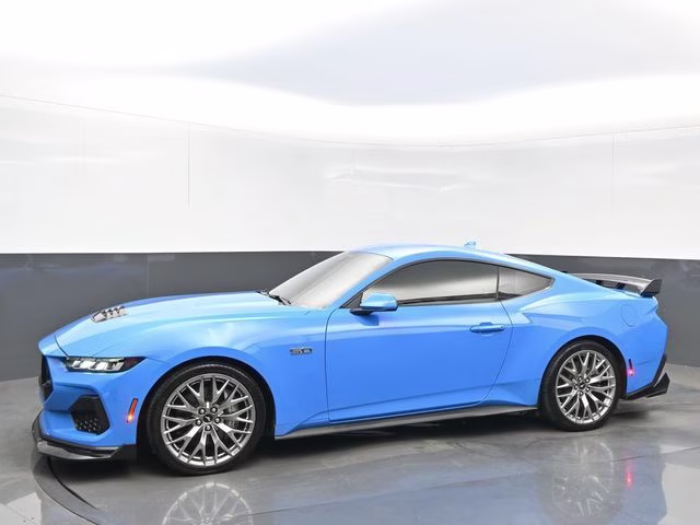 2024 Grabber Blue Metallic Ford Mustang GT Premium RWD Coupe