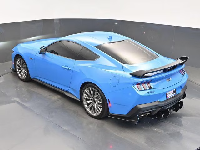 2024 Grabber Blue Metallic Ford Mustang GT Premium RWD Coupe