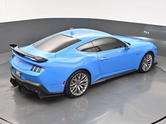 2024 Grabber Blue Metallic Ford Mustang GT Premium RWD Coupe