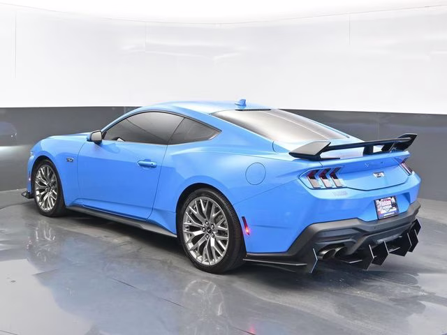 2024 Grabber Blue Metallic Ford Mustang GT Premium RWD Coupe
