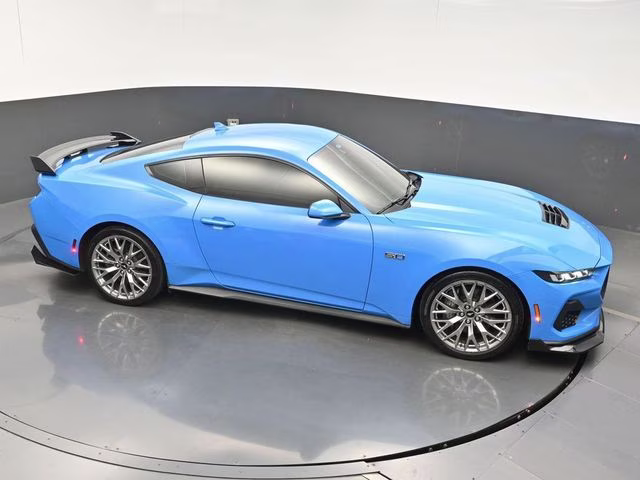 2024 Grabber Blue Metallic Ford Mustang GT Premium RWD Coupe