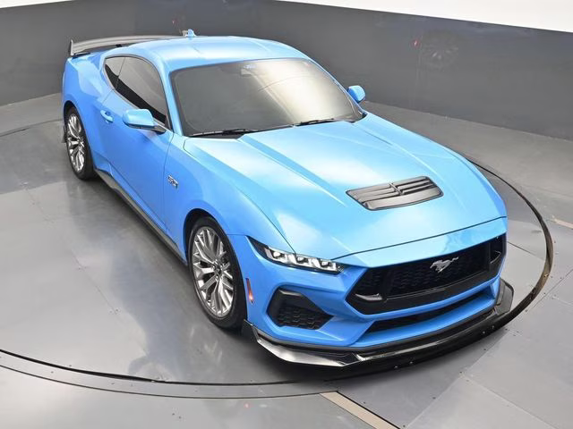 2024 Grabber Blue Metallic Ford Mustang GT Premium RWD Coupe
