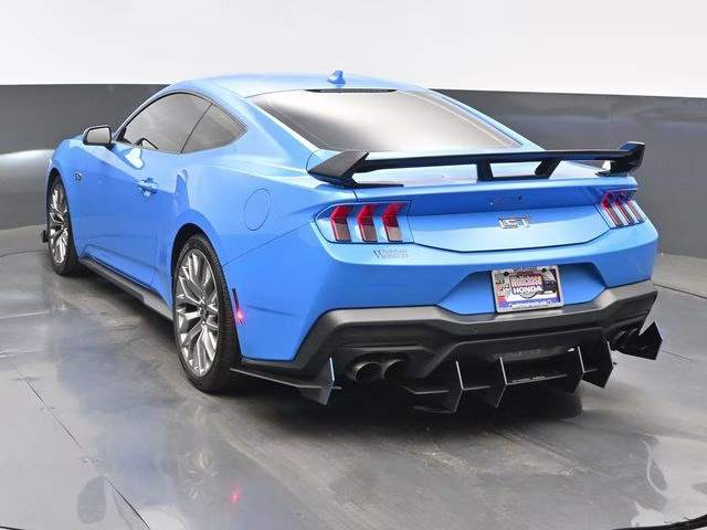 2024 Grabber Blue Metallic Ford Mustang GT Premium RWD Coupe