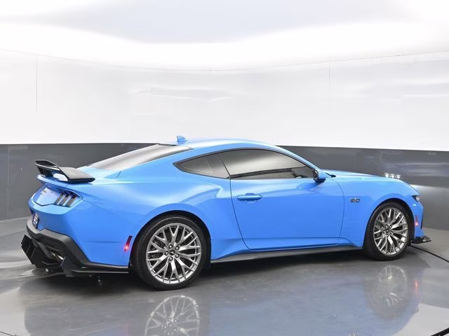 2024 Grabber Blue Metallic Ford Mustang GT Premium RWD Coupe