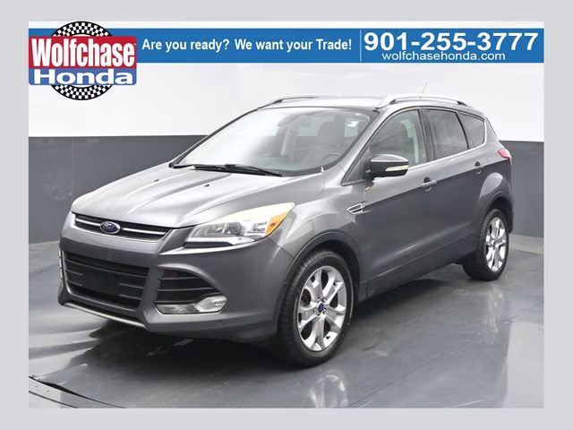 2014 Sterling Gray Metallic Ford Escape Titanium FWD SUV