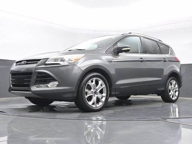 2014 Sterling Gray Metallic Ford Escape Titanium FWD SUV