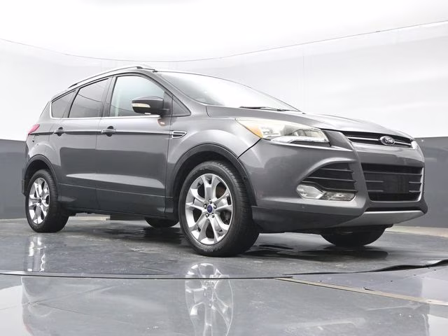 2014 Sterling Gray Metallic Ford Escape Titanium FWD SUV