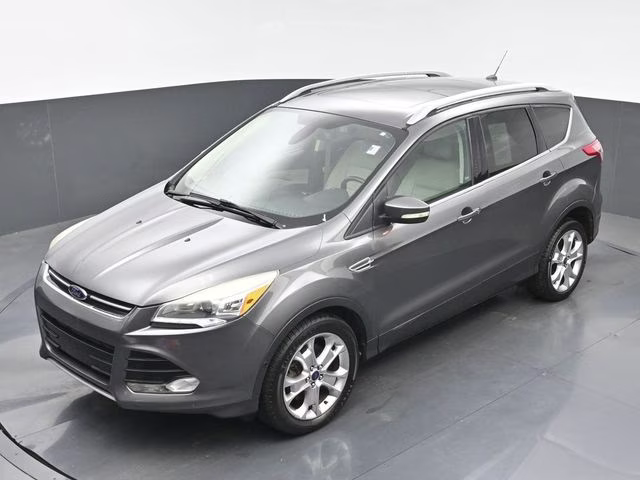 2014 Sterling Gray Metallic Ford Escape Titanium FWD SUV