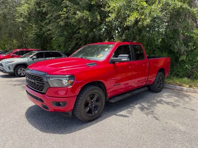 2022 Flame Red Clearcoat Ram 1500 Big Horn/Lone Star 4X4 Truck