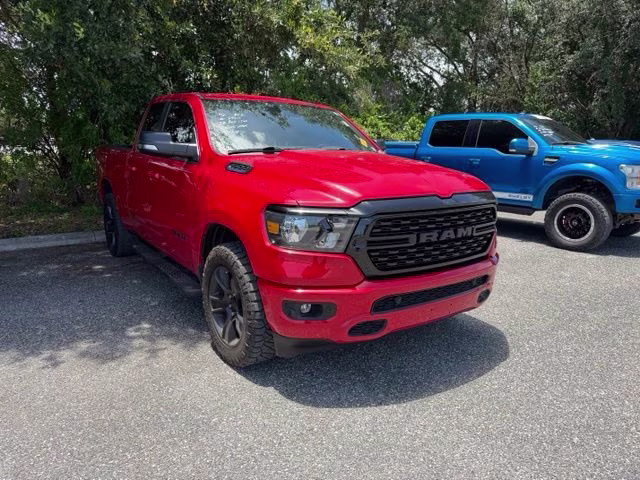 2022 Flame Red Clearcoat Ram 1500 Big Horn/Lone Star 4X4 Truck