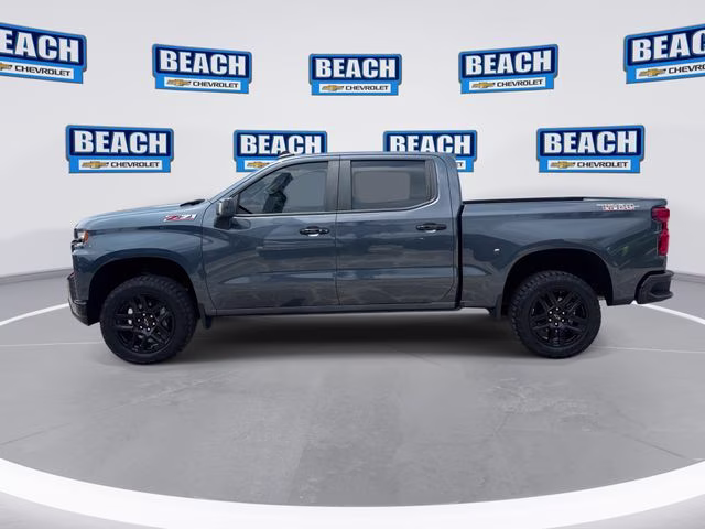 2022 Shadow Gray Metallic Chevrolet Silverado 1500 LTD LT Trail Boss 4X4 Truck