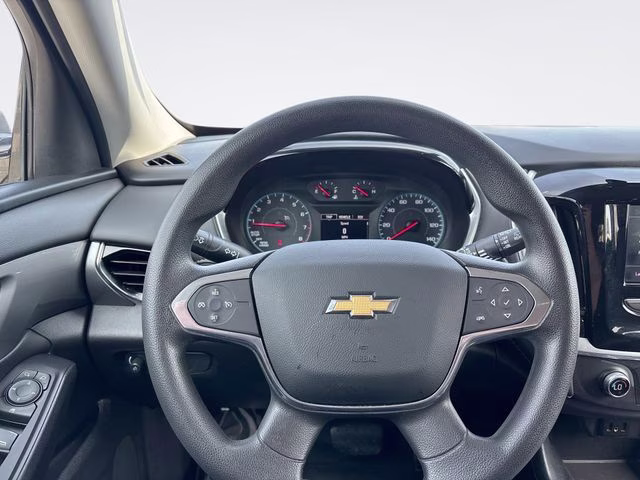 2020 Black Metallic Chevrolet Traverse LS FWD SUV