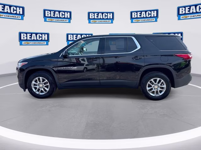 2020 Black Metallic Chevrolet Traverse LS FWD SUV