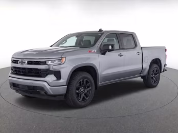 2025 Sterling Gray Metallic Chevrolet Silverado 1500 RST 4X4 Truck