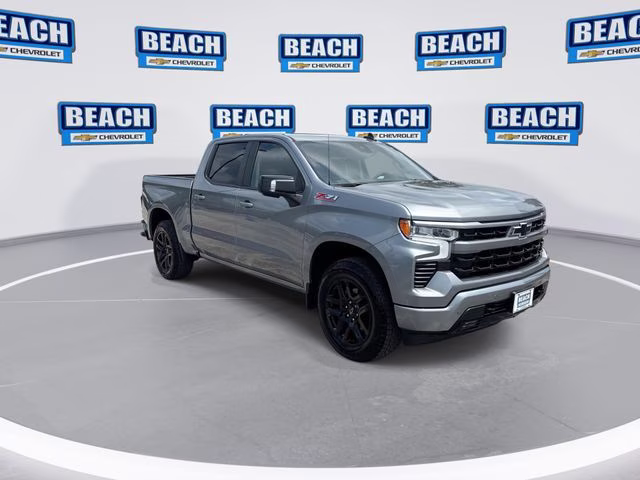 2025 Sterling Gray Metallic Chevrolet Silverado 1500 RST 4X4 Truck