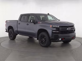 2022 Shadow Gray Metallic Chevrolet Silverado 1500 LTD LT Trail Boss 4X4 Truck