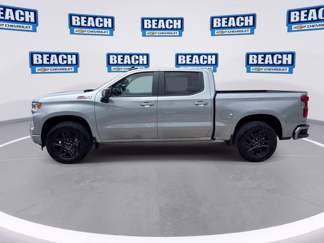 2025 Sterling Gray Metallic Chevrolet Silverado 1500 RST 4X4 Truck
