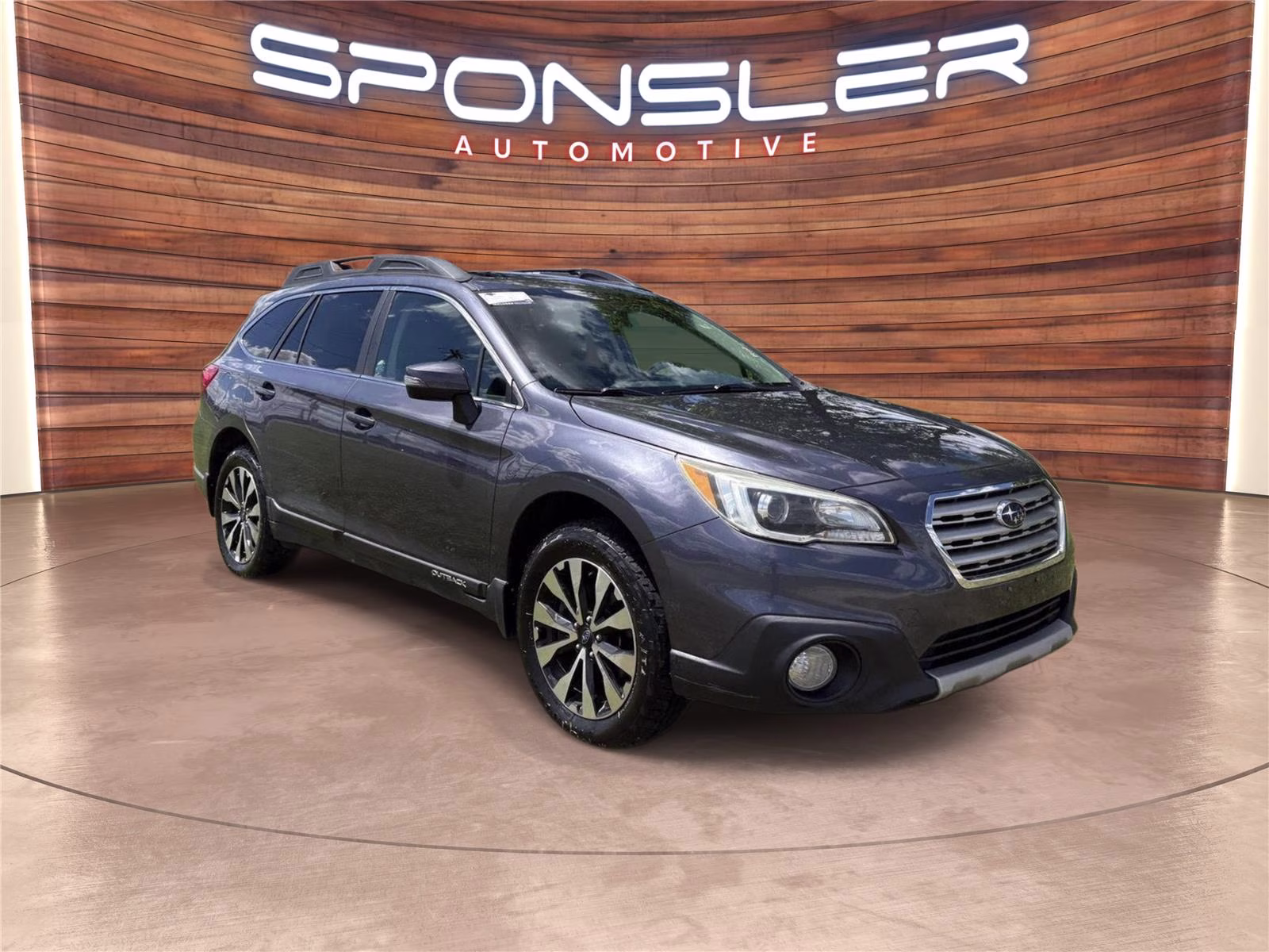 2015 Carbide Gray Metallic Subaru Outback 2.5i Limited AWD SUV