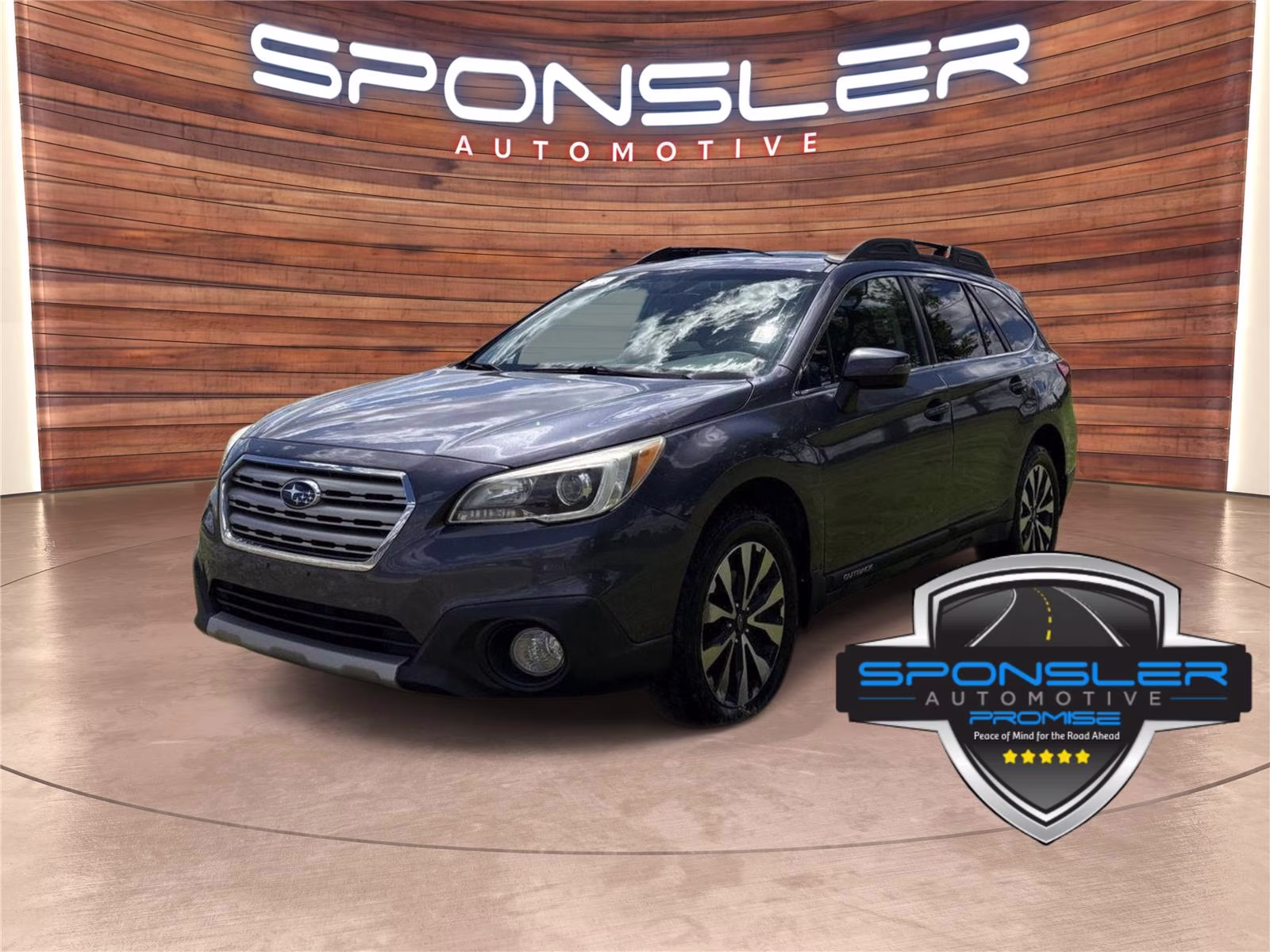 2015 Carbide Gray Metallic Subaru Outback 2.5i Limited AWD SUV