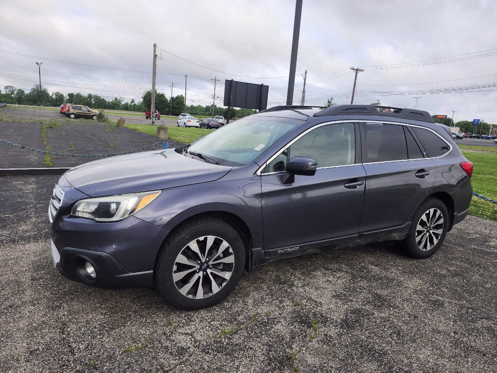 Used 2015 Subaru Outback Limited with VIN 4S4BSANC7F3291885 for sale in Shelby, OH