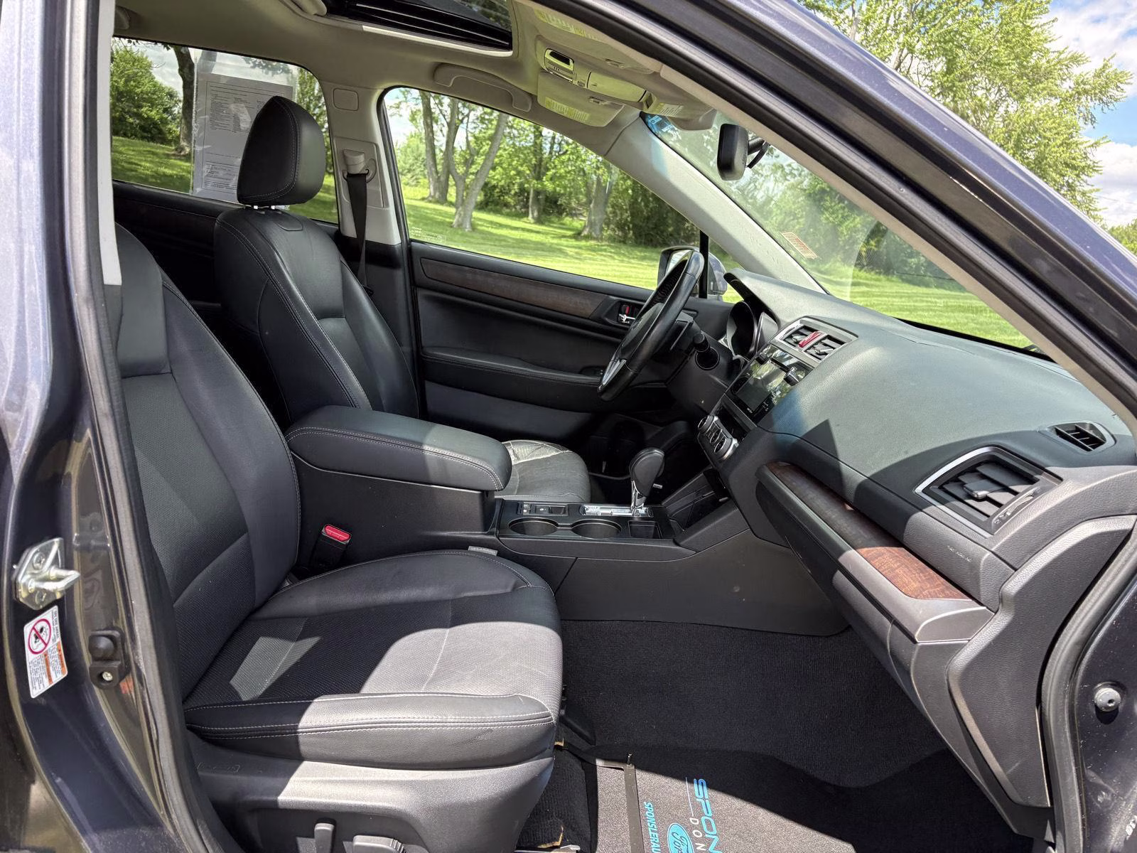 2015 Carbide Gray Metallic Subaru Outback 2.5i Limited AWD SUV