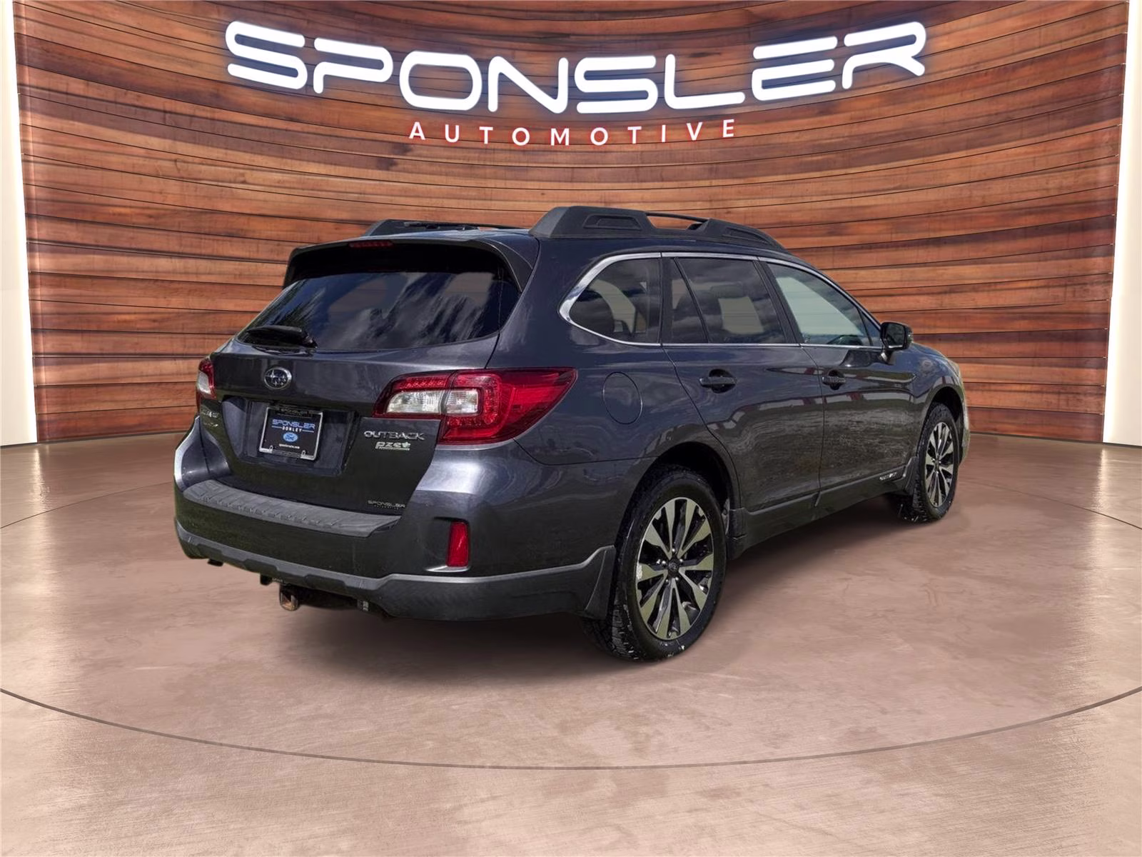 2015 Carbide Gray Metallic Subaru Outback 2.5i Limited AWD SUV