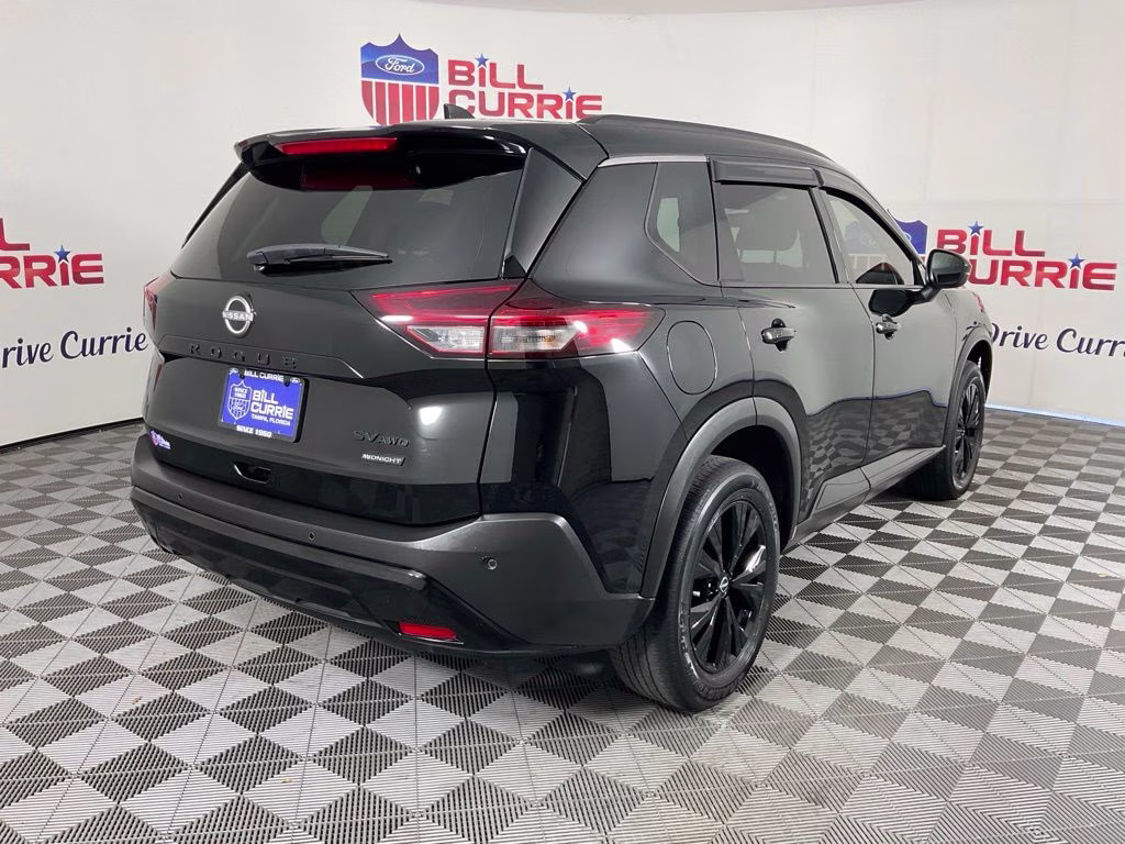 2023 Super Black Nissan Rogue SV AWD SUV