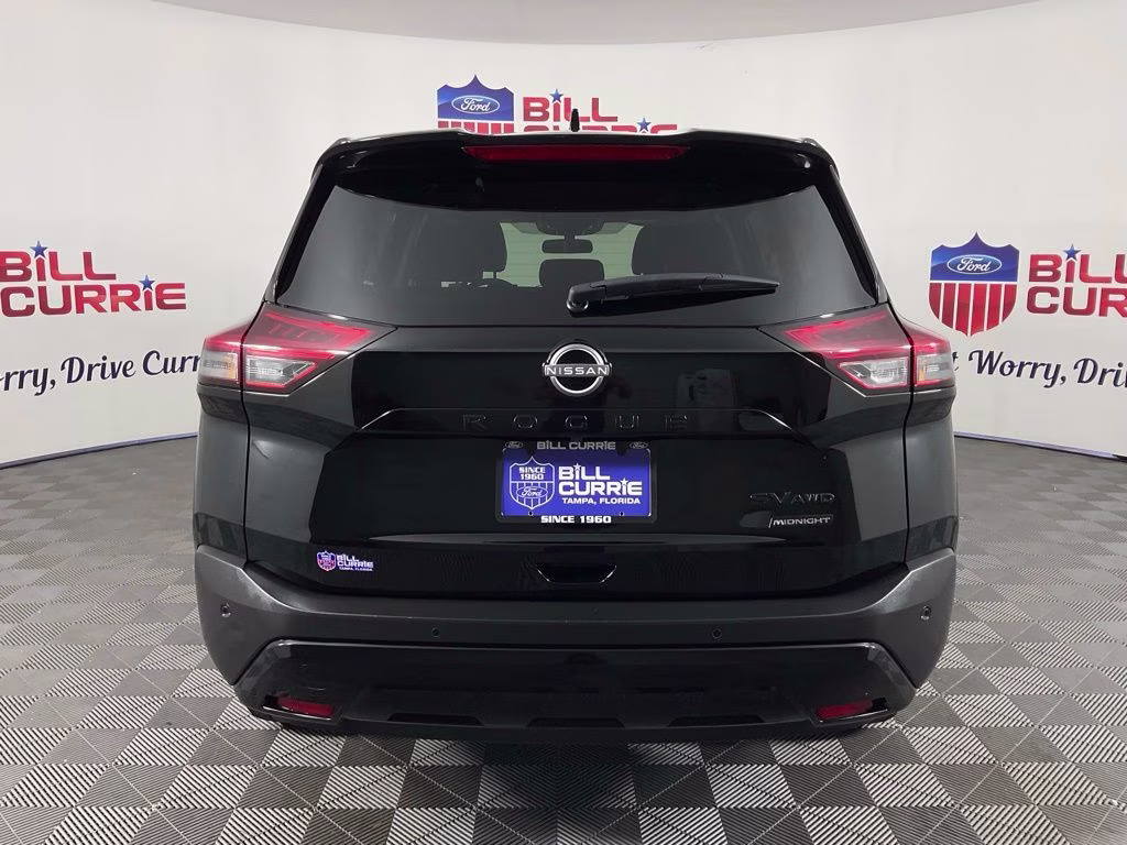 2023 Super Black Nissan Rogue SV AWD SUV