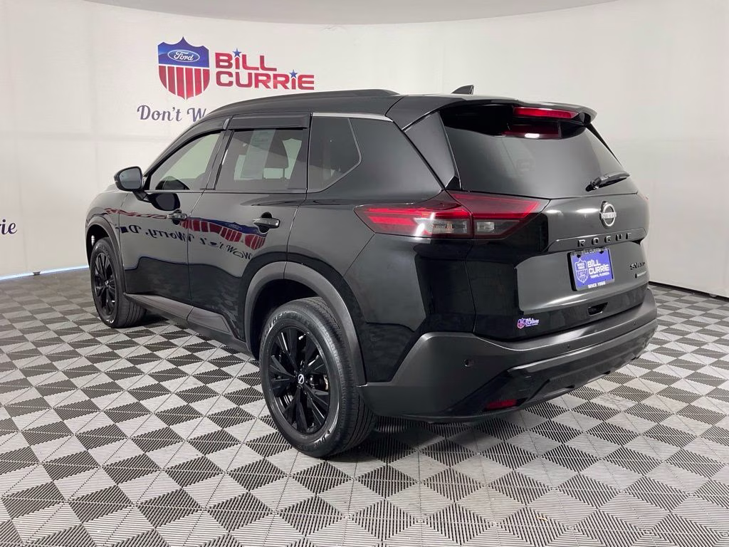 2023 Super Black Nissan Rogue SV AWD SUV