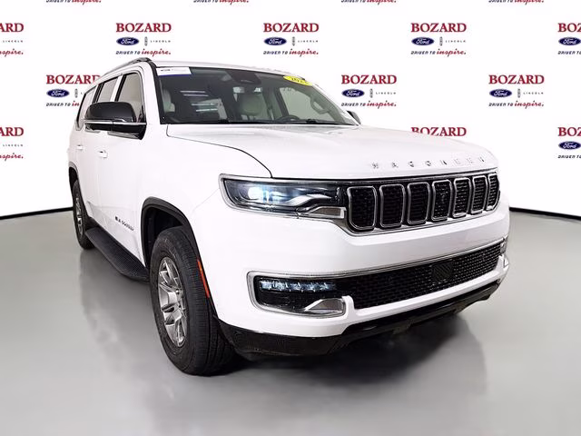 2023 Bright White Clearcoat Jeep Wagoneer Base RWD SUV