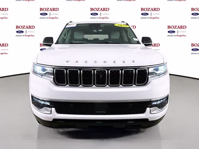 2023 Bright White Clearcoat Jeep Wagoneer Base RWD SUV