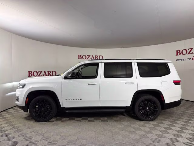 2023 Bright White Clearcoat Jeep Wagoneer Base RWD SUV