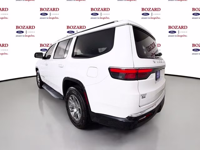 2023 Bright White Clearcoat Jeep Wagoneer Base RWD SUV