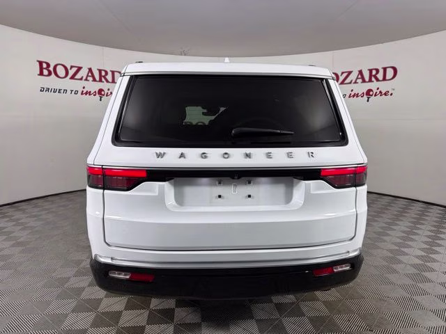 2023 Bright White Clearcoat Jeep Wagoneer Base RWD SUV
