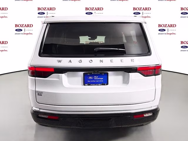2023 Bright White Clearcoat Jeep Wagoneer Base RWD SUV