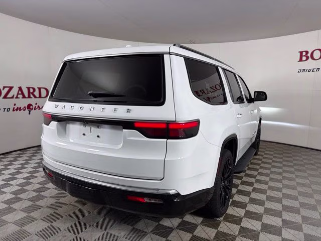 2023 Bright White Clearcoat Jeep Wagoneer Base RWD SUV